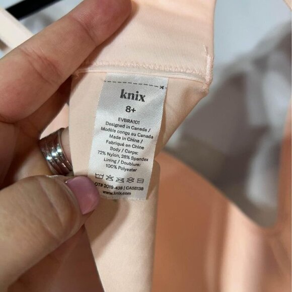 KNIX bra. Size 8+. Peach in colour. New! t-shirt bra! - Picture 5 of 9